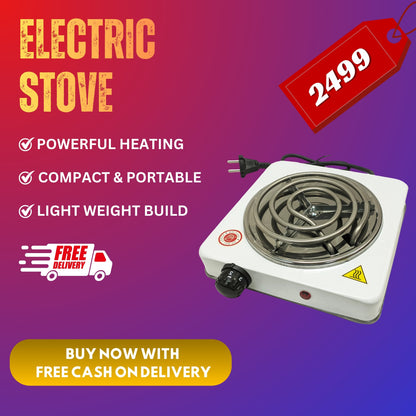 Electric Stove – Compact Kitchen Cooking Solution