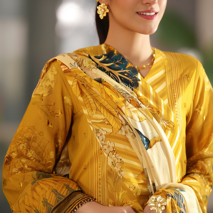 Libas Collection – Premium Summer Printed Lawn (3-Piece Unstitched)